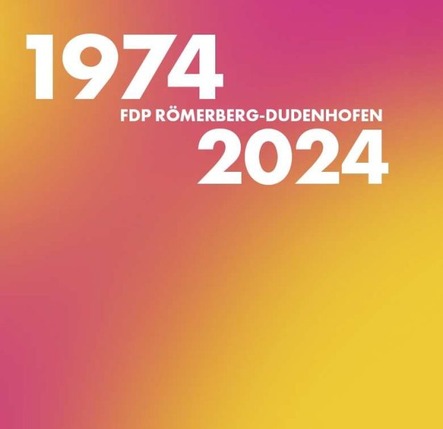FDP Römerberg-Dudenhofen Farbverlauf Hintergrund